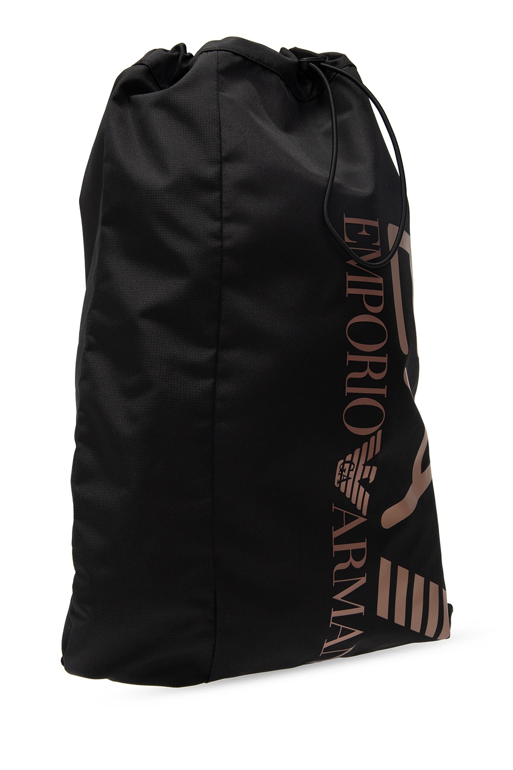 Ea7 Emporio down armani logo-print cargo track pants Logo backpack